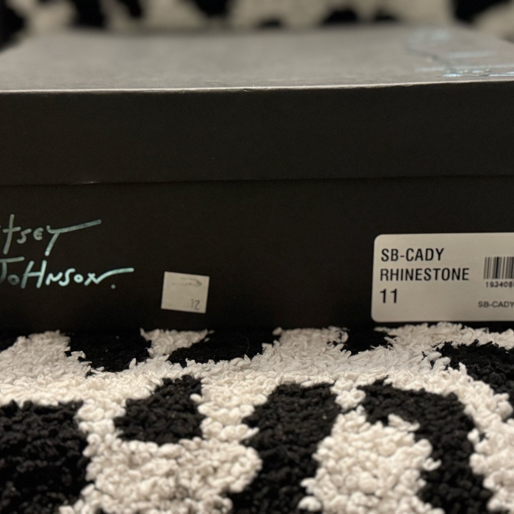 Betsey Johnson Sparkle Booties sz 11 - Picture 9 of 9